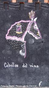 Caballos del Vino. Graffiti