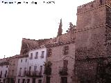 Torren de la Calle Fuente Seca. Continuacin de la muralla hacia la Puerta del Losal