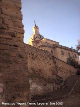 Muralla de San Milln. Convento de San Miguel desde la Muralla