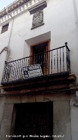 Casa de la Calle de las Monjas n 2. 