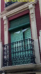 Casa de la Calle Rafael Tejeo n 8. Balcn