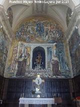 Convento de San Miguel. Fresco de Francisco Baos