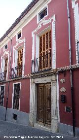 Casa de la Calle Gregorio Javier n 25Bis. 