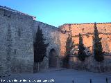 Muralla de Cotrina. Puerta de Granada y el arranque de la Muralla de Cotrina
