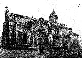 Iglesia de San Pablo. Dibujo de F. J. Parcerisa 1850