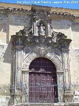 Iglesia y Convento de la Santsima Trinidad. Portada
