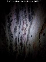 Pinturas rupestres de la Cueva del Fraile II. Restos