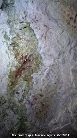 Pinturas rupestres de la Cueva del Fraile III. Panel