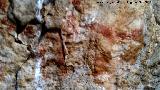 Pinturas rupestres de la Cueva del Fraile IV. 