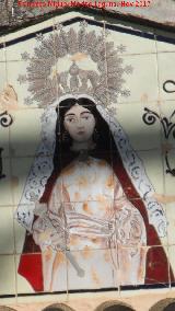 Ermita de la Madre de Dios del Campo. Azulejos