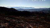 Mgina. Vistas de Sierra Nevada desde su ladera sur