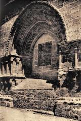 Iglesia de San Pablo. Portada de los Carpinteros. Foto antigua