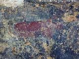 Pinturas rupestres de la Fuente de la Pea IV. Barra horizontal