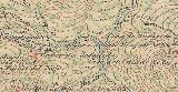 Cortijo de las Monjas. Mapa antiguo