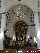Iglesia de Santiago el Mayor. Interior