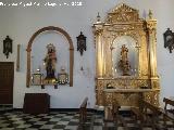 Iglesia de Santiago el Mayor. Hornacina y retablo lateral