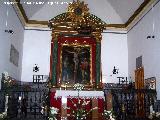 Ermita del Cristo de Chircales. Altar