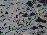 Historia de Vilches. Mapa de Bernardo Jurado. Casa de Postas - Villanueva de la Reina