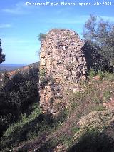 Castillo de Vilches. Restos de muralla