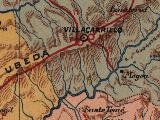 Aldea Mogón. Mapa 1901