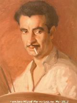 Museo Cerezo Moreno. Retrato de Manuel Serrano Cuesta. Cuadro de Francisco Cerezo Moreno de 1958.