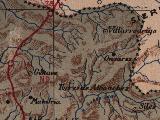 Historia de Villarrodrigo. Mapa 1901
