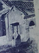 Palacio del Conde de Torralba. Foto antigua. 1862 Ventana y arcada. La ventana sigue igual actualmente
