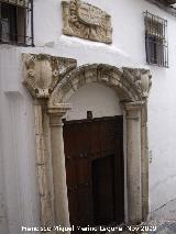 Palacio del Conde de Torralba. Hoy en la Calle Arco de los Dolores n 4