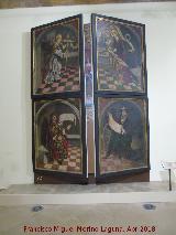 Catedral Vieja. Capilla de Santa Catalina. Puertas del retablo de Santa Catalina