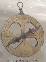 Astrolabio. Reproduccin del Astrolabio de Diego Ribero. 1587. Palacio Dar Al-Horra - Granada