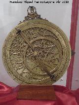 Astrolabio. Astrolavio del siglo XVI. Exposicin Palacio Episcopal Salamanca