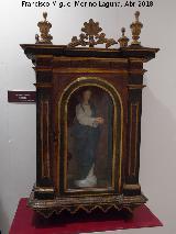 Capilla porttil. Capilla porttil de la Inmaculada Concepcin del siglo XVI. Exposicin Palacio Episcopal Salamanca