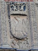 Isabel la Católica. Águila de San Juan. Símbolo de Isabel. Universidad de Salamanca