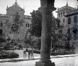 Plaza Den Mazas. Foto antigua. Archivo del I.E.G.