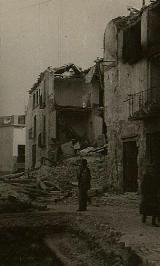 Plaza de San Ildefonso. Bombardeo de Jan 1937