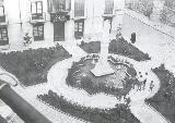 Plaza de San Ildefonso. Foto antigua