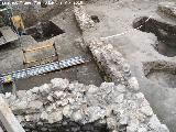 Excavacin arqueolgica del Bar Sebas. 