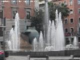 Fuente de la Plaza de la Constitucin. 