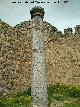 Castillo de la Coracera. Columna del Patio