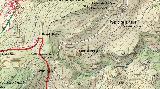 Cortijo de Pealver. Mapa