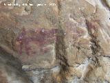 Pinturas rupestres de la Cueva de los Herreros Grupo XI. Cnidos derechos del subrupo inferior