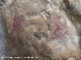 Pinturas rupestres de la Cueva de los Herreros Grupo XI. Manchas izquierdas del subgrupo inferior