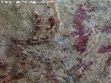 Pinturas rupestres de la Cueva de los Herreros Grupo XI. Posible cnido