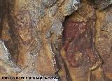 Pinturas rupestres de la Cueva de los Herreros Grupo V. Figuras
