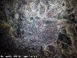 Pinturas rupestres de la Cueva de los Herreros Grupo IV. Restos de pinturas