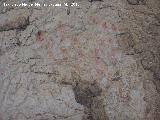 Pinturas rupestres de la Cueva de los Herreros Grupo I. Puntos