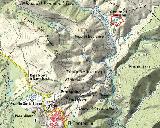 Cortijo de los Camarenes. Mapa