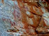 Pinturas rupestres del Puntal. Grupo I derecha
