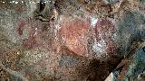 Pinturas rupestres de la Cueva Chica. 