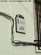 Calle Jan. Placa